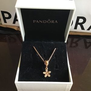 COPY - Pandora Rose Gold Daisy Necklace